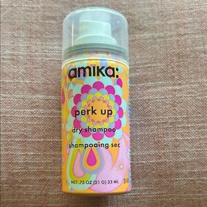 Amika Perk Up Dry Shampoo - Vibrant Yellow and Pink *New/Never Opened*